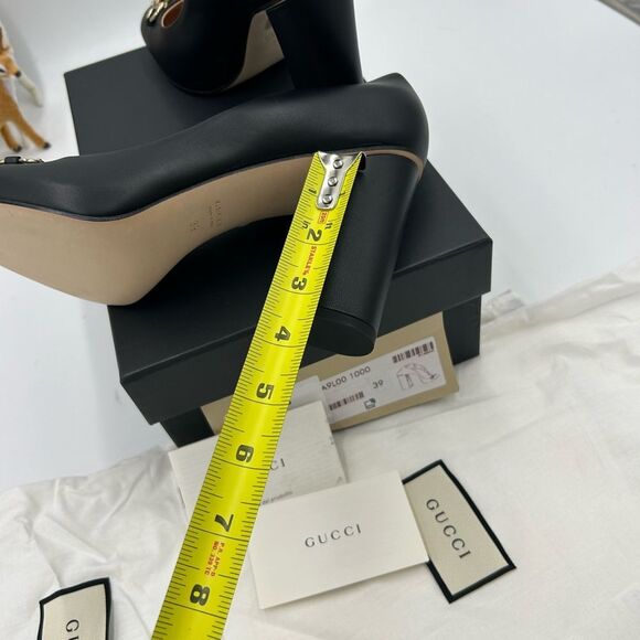 Women’s Gucci horse bit leather pumps size 39 made in Italy - Picture 10 of 10